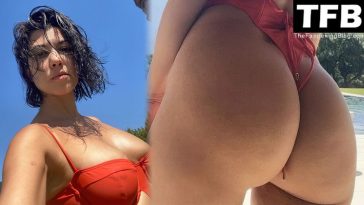 Kourtney Kardashian Flaunts Her Booty (3 Photos)