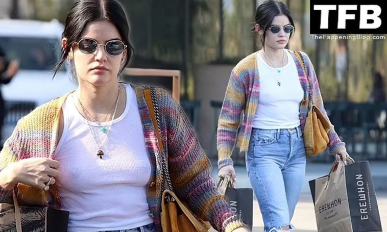 Lucy Hale Goes Braless on a Grocery Run to Erewhon (35 Photos)