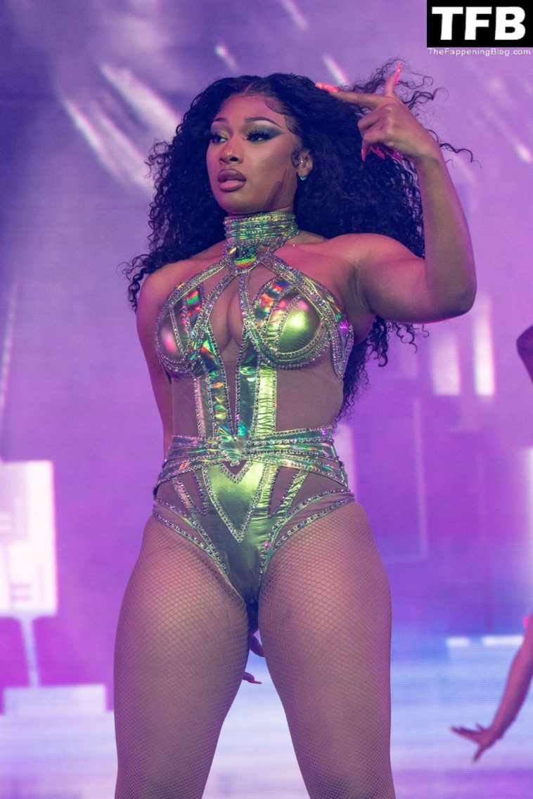 Megan Thee Stallion Displays Her Curvy Body as She Performs at the Coachella Music & Arts Festival (26 Photos)