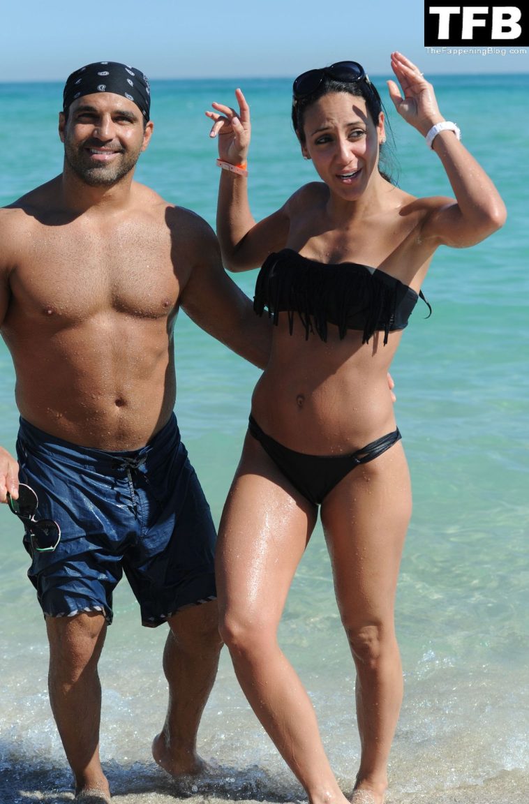 Melissa Gorga & Joe Gorga Enjoy a Day on the Beach in Miami (77 Photos)