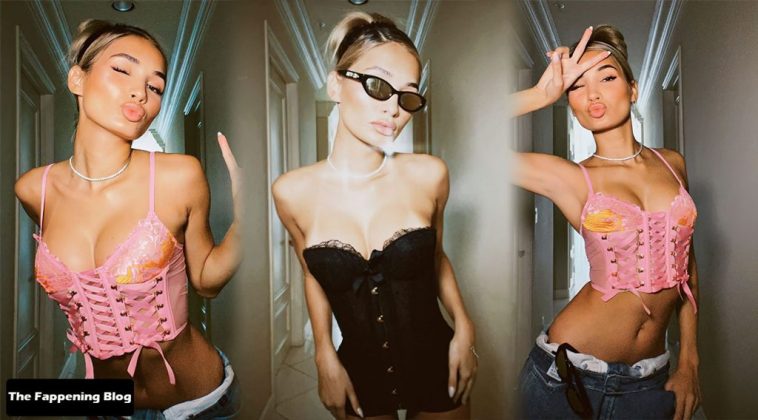 Pia Mia Perez Shows Off Her Sexy Tits in the Savage x Fenty Shoot (8 Photos)