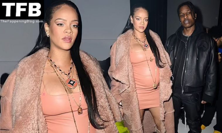 Rihanna Flaunts Her Sexy Boobs in Paris (76 Photos)