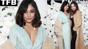 Vanessa Hudgens Wows in a Sexy Gown at the Annual LA Mission’s Fundraiser (9 Photos)