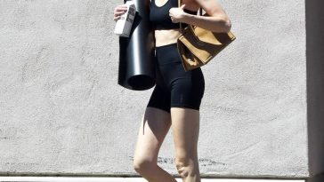 Leggy Whitney Port is Spotted After a Yoga Workout in LA (27 Photos)