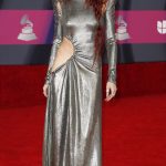 Cami Shows Off Her Pokies at the 23rd Annual Latin Grammy Awards (3 Photos)