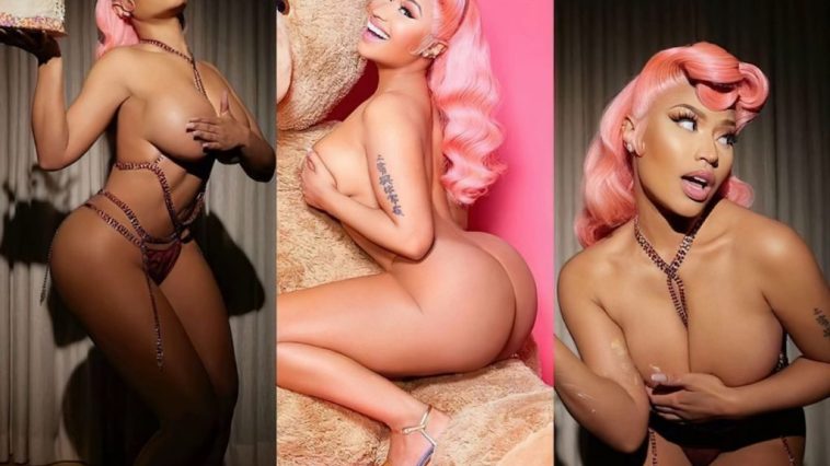 Nicki Minaj Shows Off Her Naked Body (7 Photos)