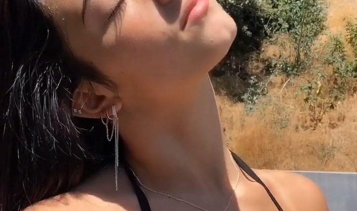 Charli D'Amelio Sexy Bikini Outdoor Dance Video Leaked