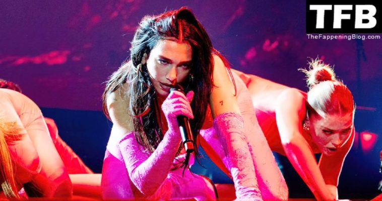 Dua Lipa Shows Off Her Sexy Body During a Performance in Manchester (47 Photos + Video)