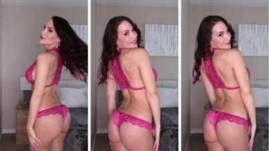 Katie Banks Youtuber Pink Lace Lingerie Nude Video Leaked - Famous Internet Girls