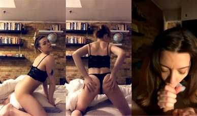 Keaton Loveland Snapchat Striptease Blowjob Sex Video Leaked - Famous Internet Girls