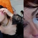 Mylene - Cum slut. Facials, condoms on face, sperm in eyes