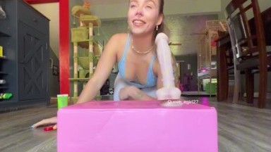 Queen_D - 5 Angle Dildo Suck And Fuck