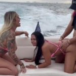 Kali Roses - Boat Threesome With Brandylicious