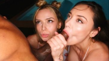 Hope Heaven - Cum Sharing BBC Threesome