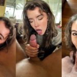 Eden Ivy - Hot Canadian Blonde Deepthroat And Cum On Face POV Blowjob