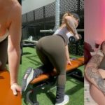 Remy Lacroix - New Work Out Video Turns Into Solo Dildo Fuck