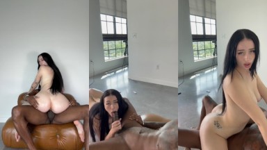 Auhneesh Nicole - Gets Thick BBC Deep Her Tight Pussy