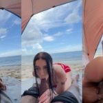 Auhneesh Nicole - Lifeguard Fucks Stranger On Beach