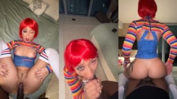 Puerto Rican Lexy - Chucky Cosplay POV BBC Fuck