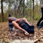 WanderingWife - BBC Creampie Outside On Walking Trail