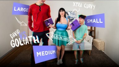 Aleksa Mink - Polar Opposites: Tall Bully And Short Nerd vs the Extra Curvy Tutor - FreeUseFantasy