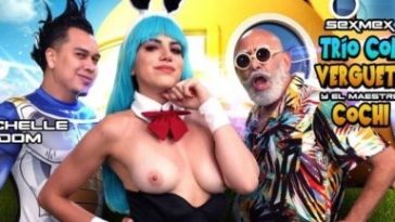 Michelle Dom - A Threesome With The Prince Of Saiya Boners And Basty Roshy - SexMex