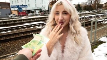 Sunflower Doll - Pretty British Blonde Facial - PublicAgent