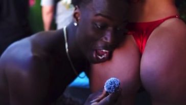 Alice Rosenblum Kissed/Licked on at Party
